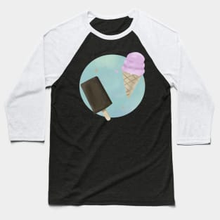 Ice cream Baseball T-Shirt